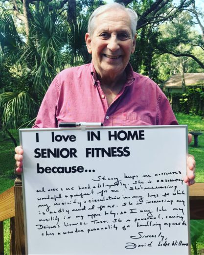 IMG_6859 “Stacey keeps me motivated and works me hard and diligently. She is absolutely wonderful & perfect for me. She’s increasing my mobility & circulation in my legs for which is badly needed for me. She is increasing my mobility in my upper body so I may take my driver’s license test. She is punctual, caring & has a wonderful personality for handling my needs.”